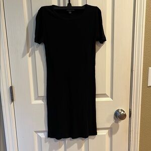 Brandy Melville Short Sleeve Black Dress